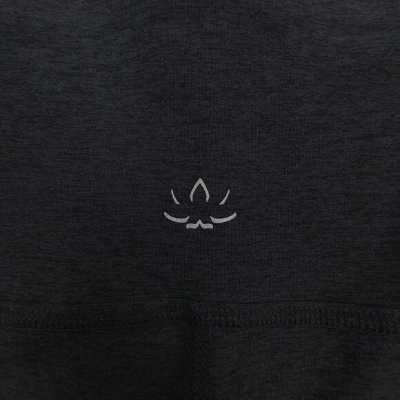 BEYOND YOGA Spacedye Cropped Leggings Black Charcoal Athleisure Lounge Sporty - Picture 7 of 7